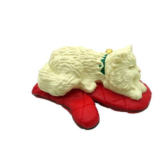 Hallmark Keepsake Ornament Cat Naps Clip On 2nd in Series 1995 - Picture 4 of 7